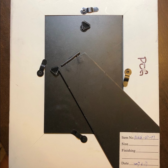 ❤️Rustic White Wood 4x6 ❤️ Love Themed Frame - Picture 4 of 6